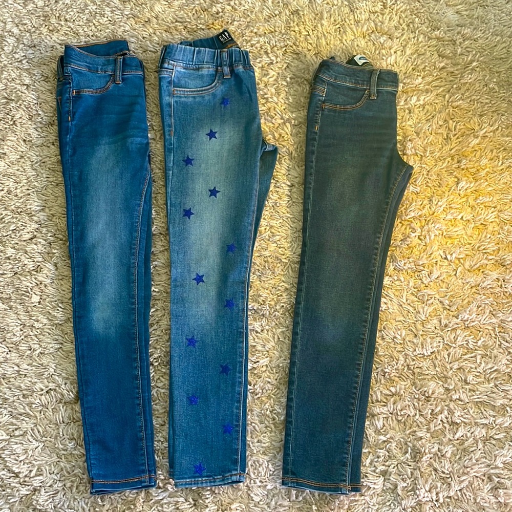 Girl Jean Leggings Set